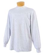 5.6 oz Cotton Long-Sleeve T-shirt - 100% cotton, 5.6 oz. preshrunk. double-needle stitching throughout; 1x1 rib set-in collar; shoulder-to-shoulder tape; seamless body.