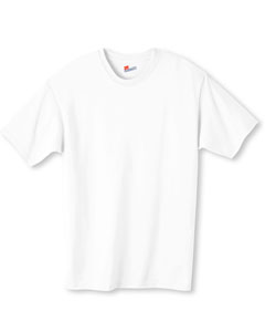 6 oz. Tagless T-Shirt - 6 oz., 100% preshrunk cotton jersey. Tagless for ultimate neck comfort. Double-needle stitching throughout. Seamless rib at neck. Shoulder-to-shoulder tape. Ash is 99% cotton, 1% polyester; Light Steel is 90% cotton, 10% polyester; Charcoal Heather and Oxford Gray are 60% cotton, 40% polyester.
