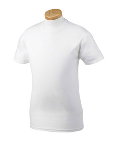 4.5 oz. SoftStyle Ringspun T-Shirt - 4.5 oz., 100% preshrunk ringspun cotton jersey. Seamless double-needle stitched collar. Taped neck and shoulders. Double-needle stitching on sleeves and bottom hem. 3/4" rib knit collar. Euro fit. Sport Grey is 90% cotton, 10% polyester.