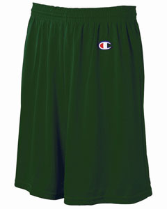 Polyester Mesh Short - 100% polyester mesh. Multi-needle elastic waistband with inside drawcord. Full athletic fit. 9" inseam. "C" logo on left hip.