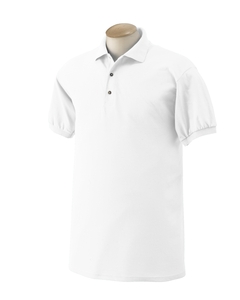 5.6 oz. Ultra Blend 50/50 Jersey Polo - 5.6 oz., 50/50 cotton/poly jersey. Contoured welt collar and welt cuffs. Woodtone buttons. Double-needle stitched hemmed bottom. Three-button placket.