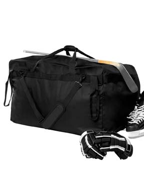 Mother of All Bags - 600 denier polyester/pvc; largest production bag in industry; four additional corner cinch straps for heavy lifting; two reinforced end handles for easy carrying; double detachable/adjustable 2" shoulder straps with 3" wide shoulder pad; two reinforced handles with padded handle wrap can also be used as backpack straps; gusseted bottom