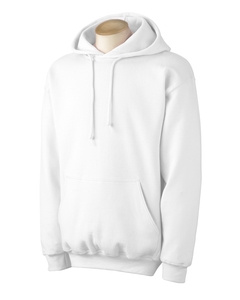 9.5 oz., 80/20 Ultra Cotton Hoodie - 9.5 oz., 80/20 cotton/poly. Air jet yarn feels softer and is pill-resistant. 2x1 spandex ribbed cuffs. Double-lined hood. Matching drawcord. Front pouch pocket. Fully double-needle stitched. Ash and Sport Grey are 80% cotton, 20% polyester; Dark Heather is 50% cotton, 50% polyester.