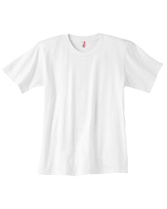 Youth Fashion Fit T-Shirt - 4.5 oz., 100% combed ringspun cotton jersey. Shoulder-to-shoulder tape. Double-needle stitched sleeve and bottom hems. TearAway label. Tubular.