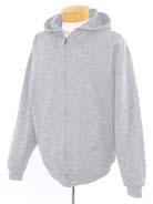 8 oz 50/50 Youth Full-Zip Hood - 50% cotton, 50% polyester nublend fleece, 8 oz. virtually pill-free; single-ply hood; long set-in sleeves with double-needle coverseamed stitching on neck, shoulders, armholes and waistband; 1x1 rib cuffs and waistband; split muff pocket; no drawcord (safety precaution).
