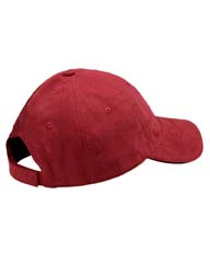 Clubhouse Cap - Cotton/nylon. low profile; unstructured; matching inside mesh lining; contrasting sandwich tipping; velcro closure.