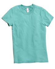 Catalina Cotton T-shirt - 100% fine cotton jersey. Garment washed for softness and low shrinkage; grey mist is 90% cotton, 10% polyester.