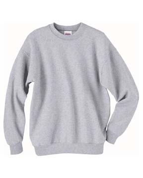 7.8 oz 50/50 Crew Neck - 50% cotton, 50% polyester, 7.8 oz. printproxp patented low-pill high stitch-density fabric; rib neck, cuffs and bottom band; double-needle stitching on neck and armholes. 
