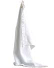Fringed Hand Towel with Grommet - 100% cotton, 2.5 lbs per dozen; sheared terry; corner metal grommet with hook