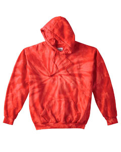 8.5 oz., 100% Cotton Tie-Dyed Hoodie - 8.5 oz., 80/20 cotton/poly. Hand-dyed color combinations. No two are exactly alike. Wash separately.