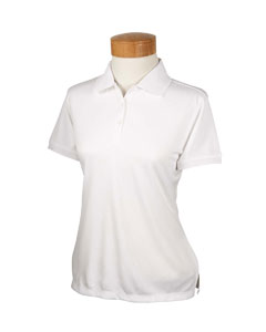 Women's Dri-Fast Advantage Solid Mesh Polo - 100% polyester micro-mesh with Dri-Fast moisture management for cool, dry comfort. UV protection. Three-button placket with dyed-to-match buttons. Rib collar and cuffs. Sweat catch and inside signature stripe neck tape. Set-in sleeves. Soft feminine shaping.