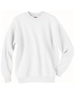 7.8 oz., 50/50 ComfortBlend Fleece Crew - 7.8 oz., 50/50 cotton/poly. Patented low-pill, high-stitch density fleece. Ribbed cuffs and waistband. Double-needle stitching on neck and armholes.
