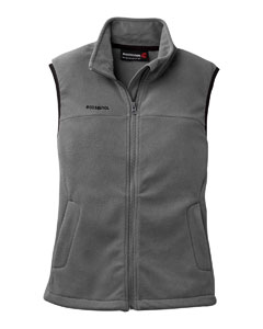 Women's Telluride Fleece Vest - 100% polyester microfleece. Dries quickly by wicking away moisture. Pill- and wrinkle-resistant. Provides breathable, lightweight insulation.Stretches for more freedom of motion. Brushed tricot on inside neck, pocket openings and "zipper garage" to protect chin and neck from abrasion. Laser embossed tonal "R" logo at left back shoulder. Rossignol logo on right-chest. Wind flap behind zipper. Adjustable elastic cord at bottom hem. Popular layering piece for varying climates. Full-zip vest. Covered zip hand pockets. Feminine fit.