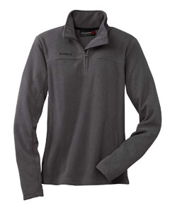 Women's Squaw Valley Fleece Quarter-Zip - 100% polyester microfleece. Dries quickly by wicking away moisture. Pill- and wrinkle-resistant. Provides breathable, lightweight insulation.Stretches for more freedom of motion. Brushed tricot on inside neck, pocket openings and "zipper garage" to protect chin and neck from abrasion. Laser embossed tonal "R" logo at left back shoulder. Rossignol logo on right-chest. Wind flap behind zipper. Adjustable elastic cord at bottom hem. Popular layering piece for varying climates. Quarter-zip jacket. Feminine fit.