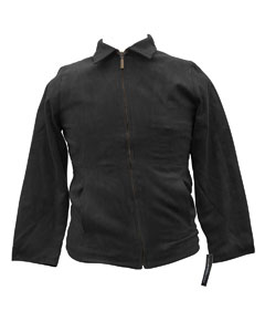 Men's Microsuede Jacket - Machine washable. Liner Saver system for left-chest embroidery. Open-bottom. Two front inseam pockets. Snap/elasticized cuffs. Inside cell phone/utility pocket. Jacket is slightly longer than traditional styles with a 29" length on size Large. Luxurious 100% cotton plaid lining.