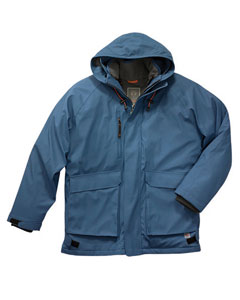 Tech Systems Jacket - The ultimate MicroTech Systems jacket with a water-resistant polyurethane shell. Rollover hood with cinch cord and cordlocks. Front two-way cargo pockets. Storm flap with Velcro closure and full-zip. Front utility pocket with pull cord. Zip-out lining has vents for extra circulation. Liner Saver system for left-chest embroidery.