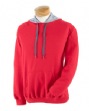 Contrast Pullover Hoody - 50% cotton, 50% polyester nublend™ fleece, 8.0 oz...