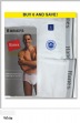 Classics White Brief - Full Cut fit for comfort - Plush Faux Micro-fiber waistba...