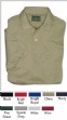 Blended Jersey Polo - A soft blended fabric that provides great dependability an...