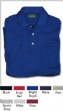 Men's Essential Pique Polo with Pocket - Comfortable hemmed sleeves, durable...