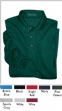 Essential Long Sleeve Pique Polo - Soft, stretchy cotton-spandex ribbed cuffs fo...