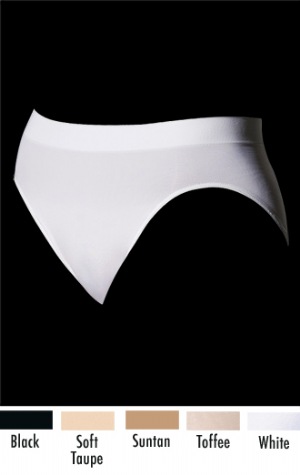 Passion For Comfort Microfiber Hi-Cut - Revolutionary waistband delivers the ultimate in comfort.  Smooth transition from body fabric to waistband.  Full coverage and overall fit Bali women expect.  Added spandex for great fit and shape.  