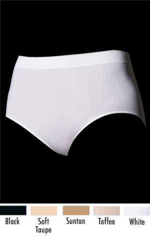 Passion for Comfort Microfiber Brief - Revolutionary waistband delivers the ultimate in comfort.  Smooth transition from body fabric to waistband.  Full coverage and overall fit Bali women expect.  Added spandex for great fit and shape.  