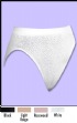 Microfiber Damask Hi-Cut - No ride-up panties with hi-cut leg and full back cove...