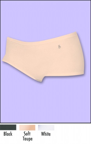 Flawless Fit Microfiber Boyshort - Seamless, soft microfiber that moves with you.  Body:  85% nylon, 15% spandex Gusset:  77% nylon, 14% cotton,9% spandex exclusive of trim and elastics.
