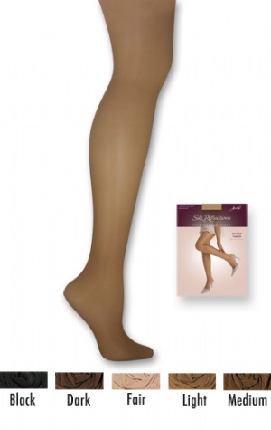 Transparent Control Top Pantyhose - At last, modern sheer hosiery that is a perfect match for every skintone. The secret is an innovative yarn that is so light and virtually invisible that it reveals the natural beauty of your legs. Available in shades specially designed to custom match you  Panty and Leg : 87% Nylon, 13% Spandex