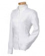 Women's Long-Sleeve Wrinkle-Free Royal Oxford - Easy care 100% cotton. Fully...