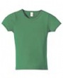 6 oz Cotton 1x1 Rib Scoop-Neck T-shirt - 100% ringspun cotton, 6.0 oz., preshrun...