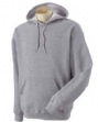 Best 8 oz 50/50 Hooded Sweatshirt - 50% cotton, 50% polyester, 8 oz; label free;...