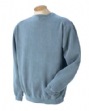 Pigment-Dyed Crew Neck - 80% cotton, 20% polyester. generously cut; double-needl...