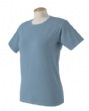 Pigment-Dyed Cotton Ladies T-shirt - 100% cotton, preshrunk. feminine fit; doub...