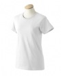 Women's 6.1 oz. Ultra Cotton T-Shirt - 6.1 oz., 100% preshrunk cotton. Seam...