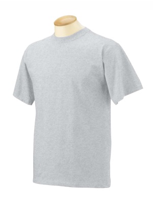 Lofteez 6.1 oz Cotton Tagless T-shirt - 100% cotton, 6.1 oz. top of the line; double-needle stitching throughout.