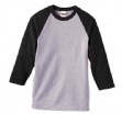 Cotton Youth Raglan Baseball T-shirt - 100% heavyweight cotton, 6.1 oz., preshru...