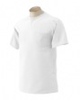 6.1 oz. Ultra Cotton Pocket T-Shirt - 6.1 oz., 100% preshrunk cotton. Five-poin...