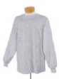 5.6 oz. 50/50 Long Sleeve T-Shirt - 50% cotton, 50% polyester, 5.6 oz. double-ne...