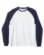Men's Hawthorne Baseball T-Shirt - 4.2 oz., 100% combed ringspun cotton. Con...