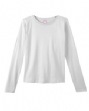 Women's Combed Ringspun Long-Sleeve T-Shirt - 5.5 oz., 100% combed ringspun ...