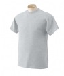 5.6 oz Cotton T-shirt - 100% cotton, 5.6 oz. seamless rib at neck; shoulder-to-s...