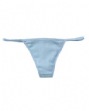 Baby-Rib Thong Panty - 5.8 oz., 100% combed ringspun cotton low-rise thong. 1x1 ...