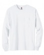 6 oz. Tagless Long-Sleeve T-Shirt with Pocket - 6 oz., 100% preshrunk ComfortSo...