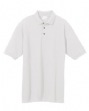 Men's 6.5 oz. Pique Sport Shirt - 6.5 oz., 100% preshrunk ringspun cotton. D...