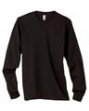 4.5 oz Cotton Long-Sleeve Fashion-Fit T-shirt - 100% combed ringspun cotton, 4.5...