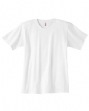 Youth Fashion Fit T-Shirt - 4.5 oz., 100% combed ringspun cotton jersey. Shoulde...