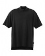 ClimaLite Mens Short-Sleeve Jersey Mock - 65% cotton, 45% polyester, 5% Lycra...