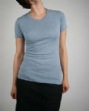 Ladies Destroyed T-shirt - 90% combed, ringspun cotton, 10% polyester, 3.4 oz; ...